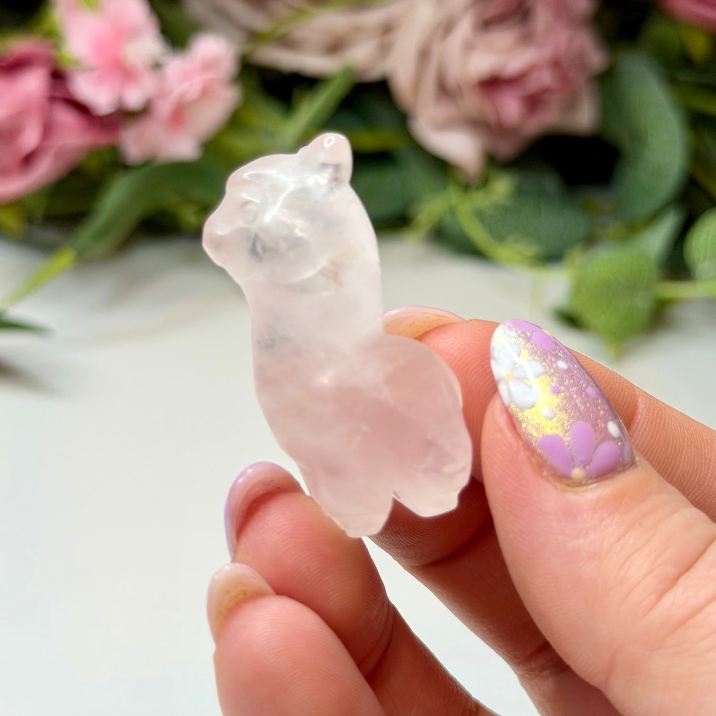 Llama Carvings