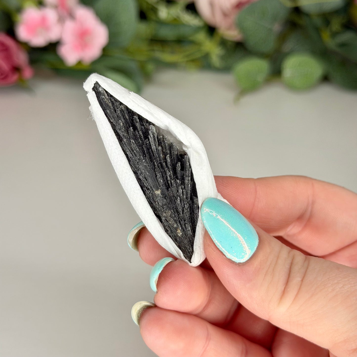 Raw Black Kyanite