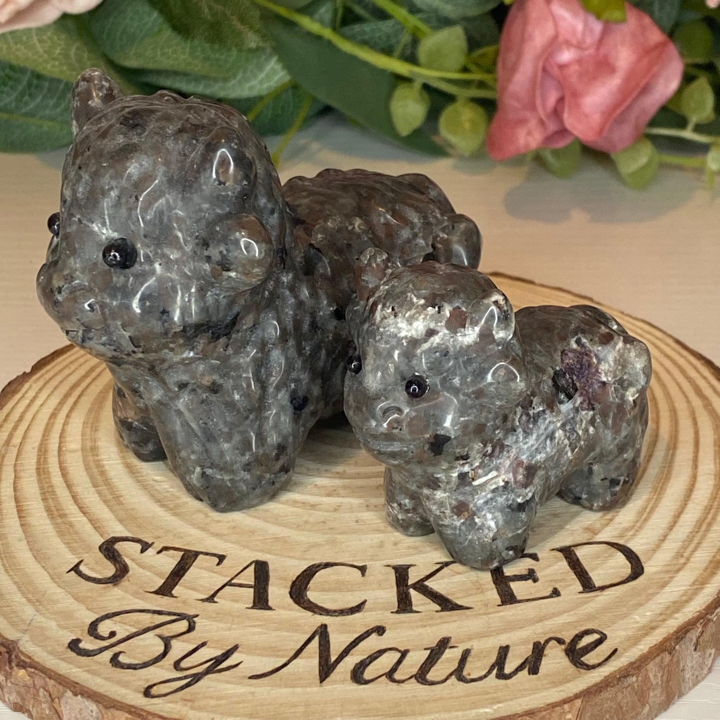 Yooperlite Mummy and Baby Cow Set