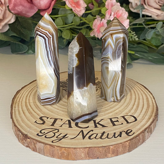 Chocolate Agate Towers