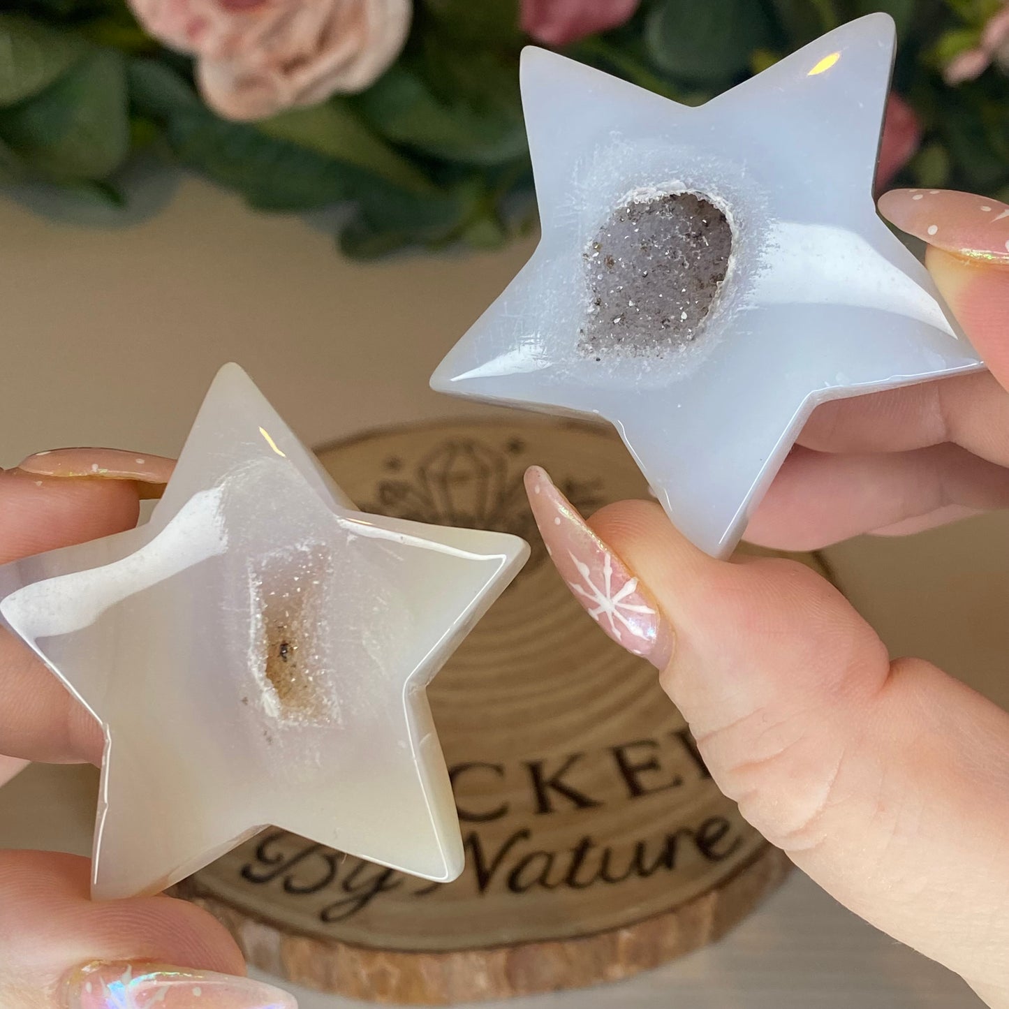 Druzy Agate Star (Intuitively Chosen)