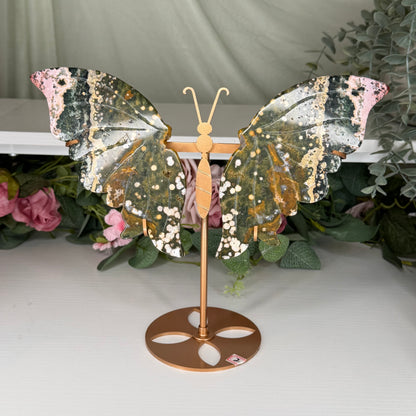 Ocean Jasper Butterfly Wings B