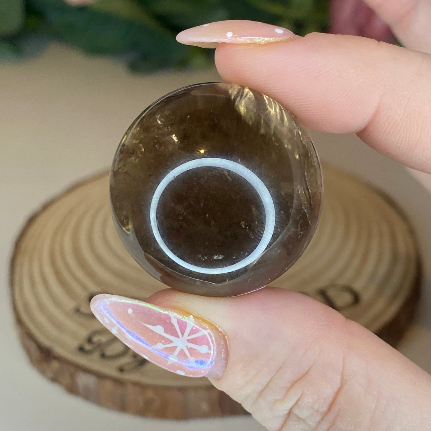 Small Smokey Quartz Spheres