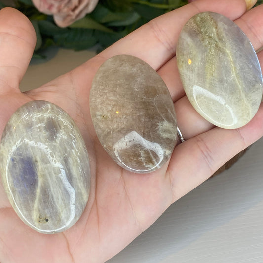 Moonstone Palmstone (Intuitively Chosen)