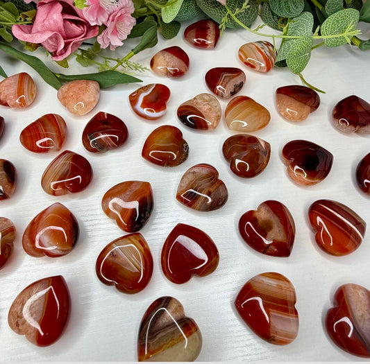 Carnelian Hearts (Intuitively Chosen)