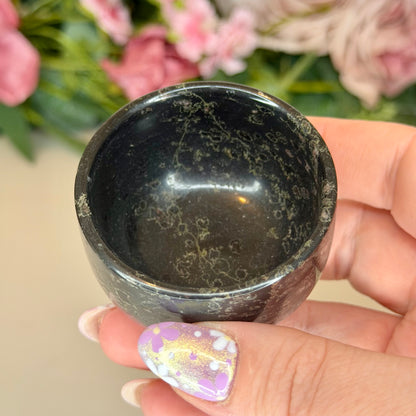Plum Blossom Jade Bowl