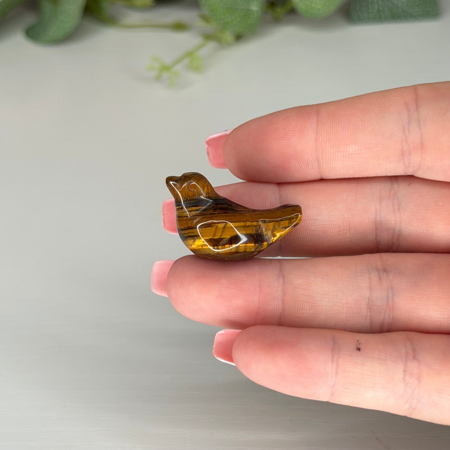 Tigers Eye Mini Bird