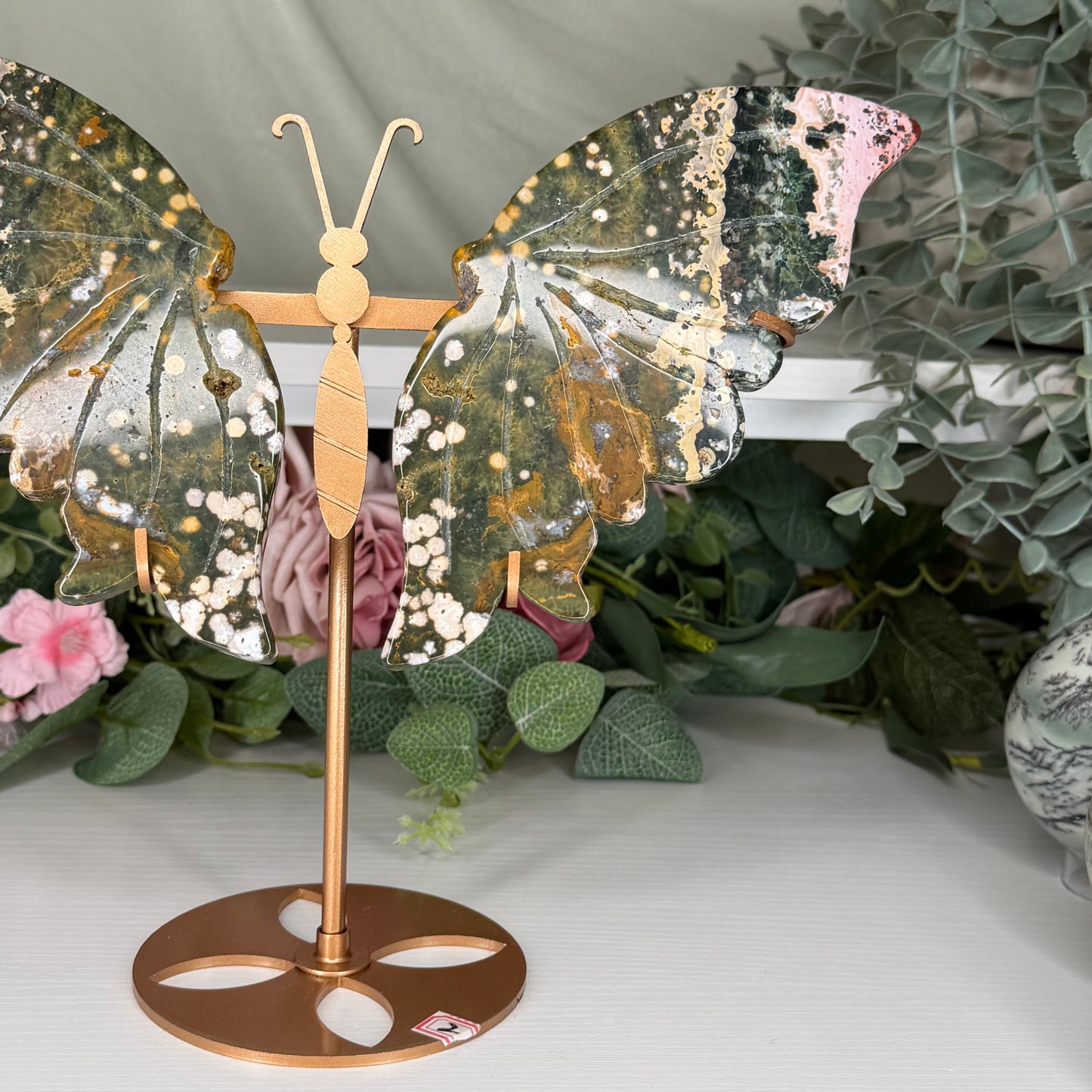 Ocean Jasper Butterfly Wings B