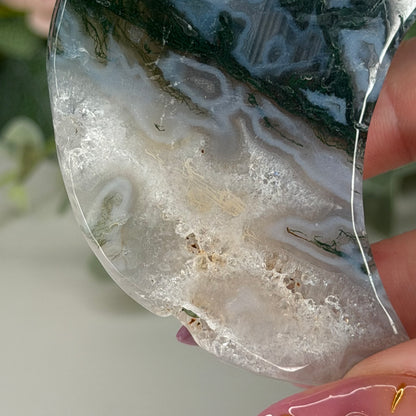Moss Agate Moon A