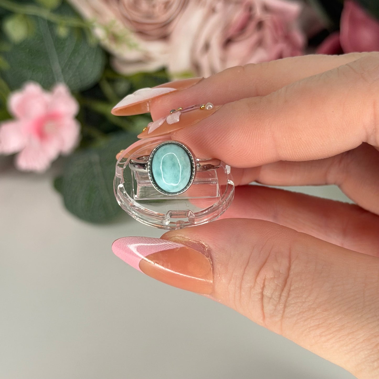 Larimar Ring