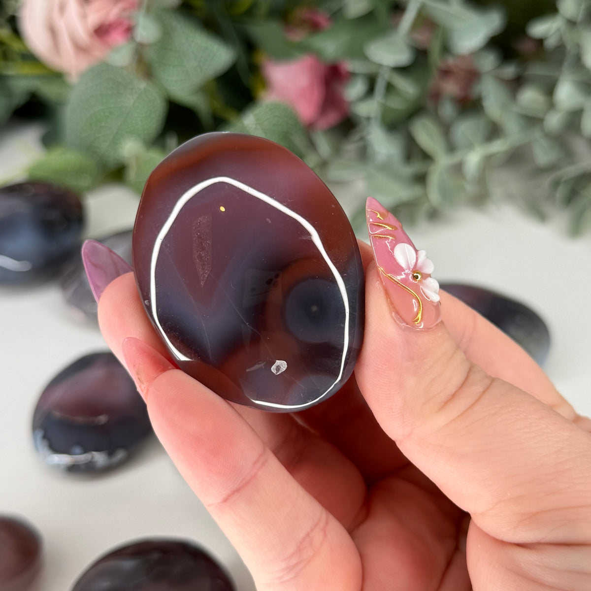Swazi Agate Palmstones