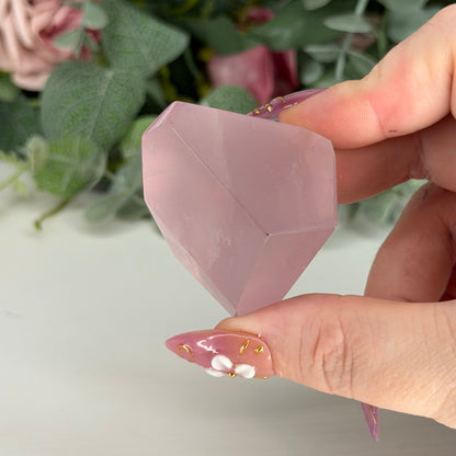 Jelly Rose Quartz Freeform