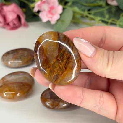 Golden Healer Palmstone