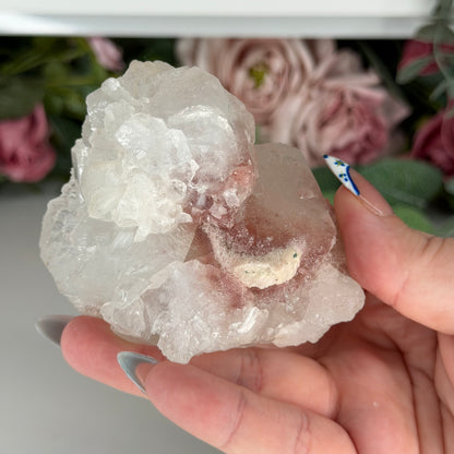 Apophyllite With Pink Chalcedony T