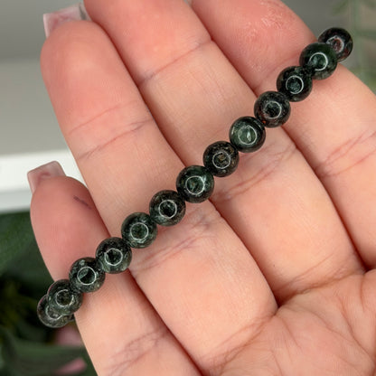 Seraphinite Bracelet (6mm)