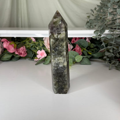Green Mica Statement Towers (Imperfect)