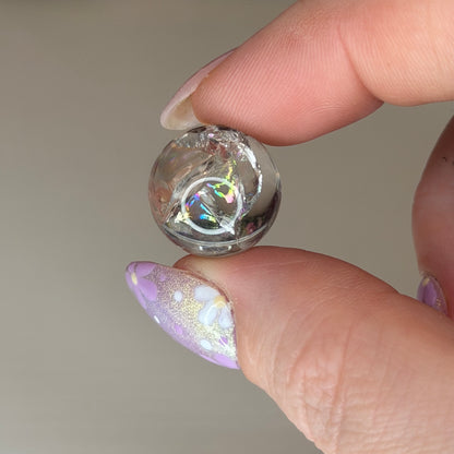 Rainbow Smokey Quartz Mini Spheres