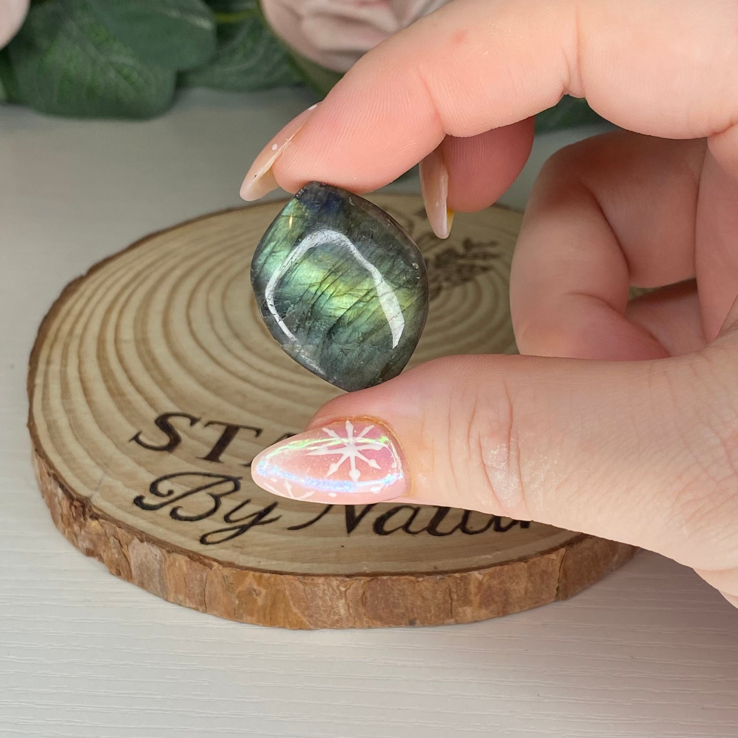 Labradorite Leaf (Intuitively Chosen)