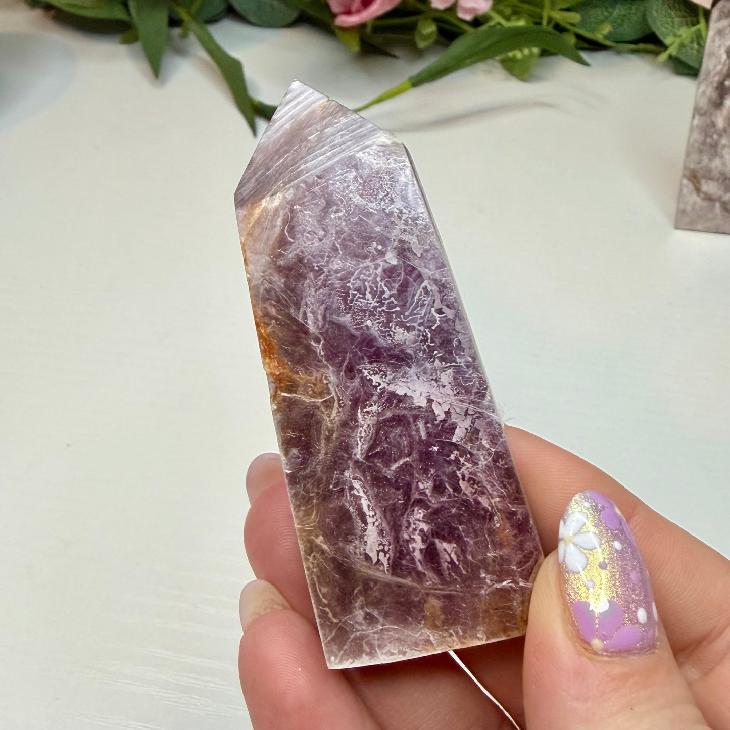 Purple Mica Towers