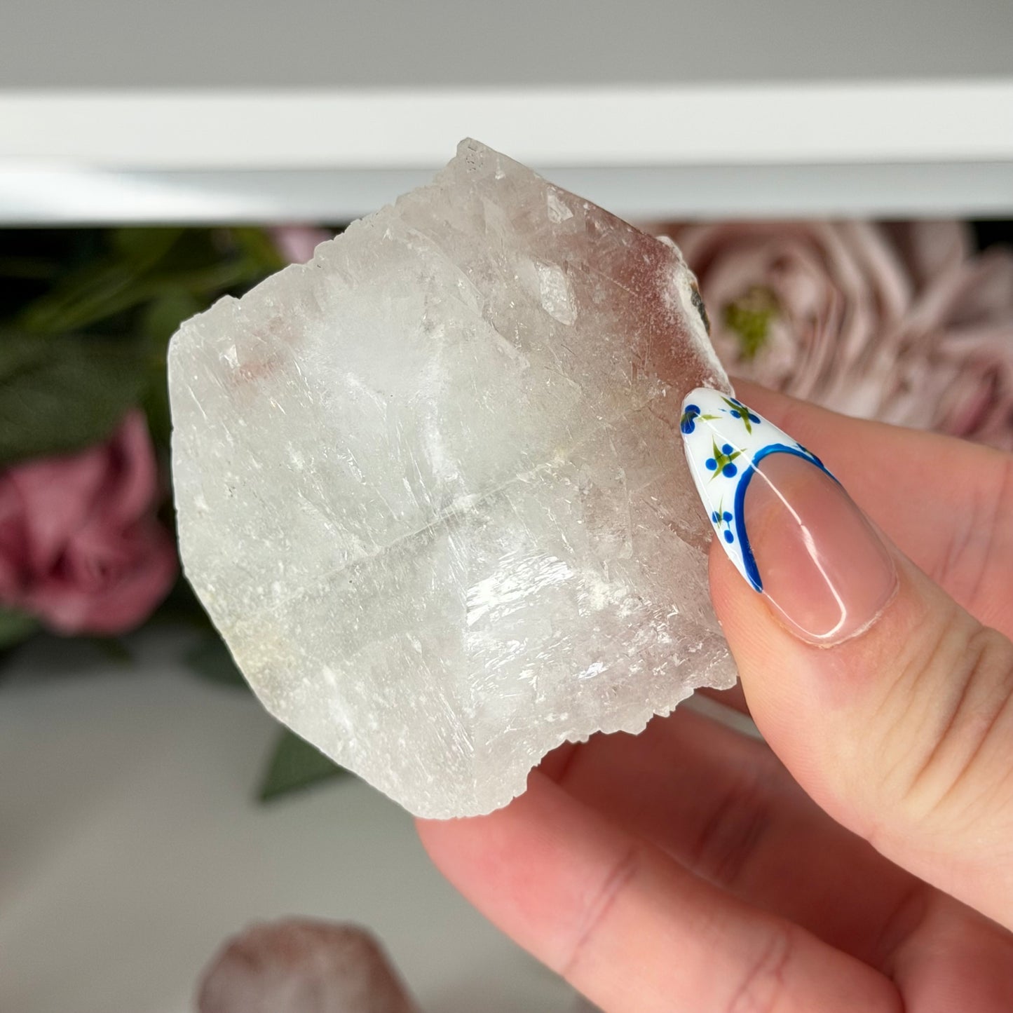 Apophyllite With Pink Chacedony