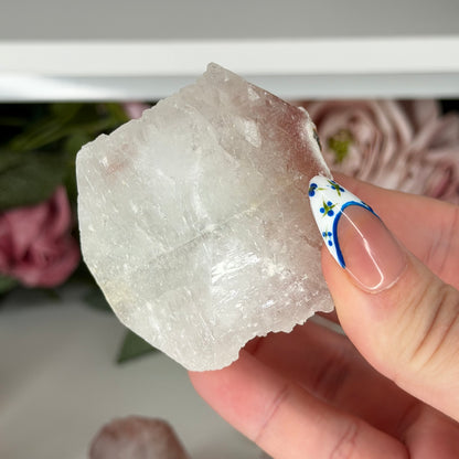 Apophyllite With Pink Chacedony
