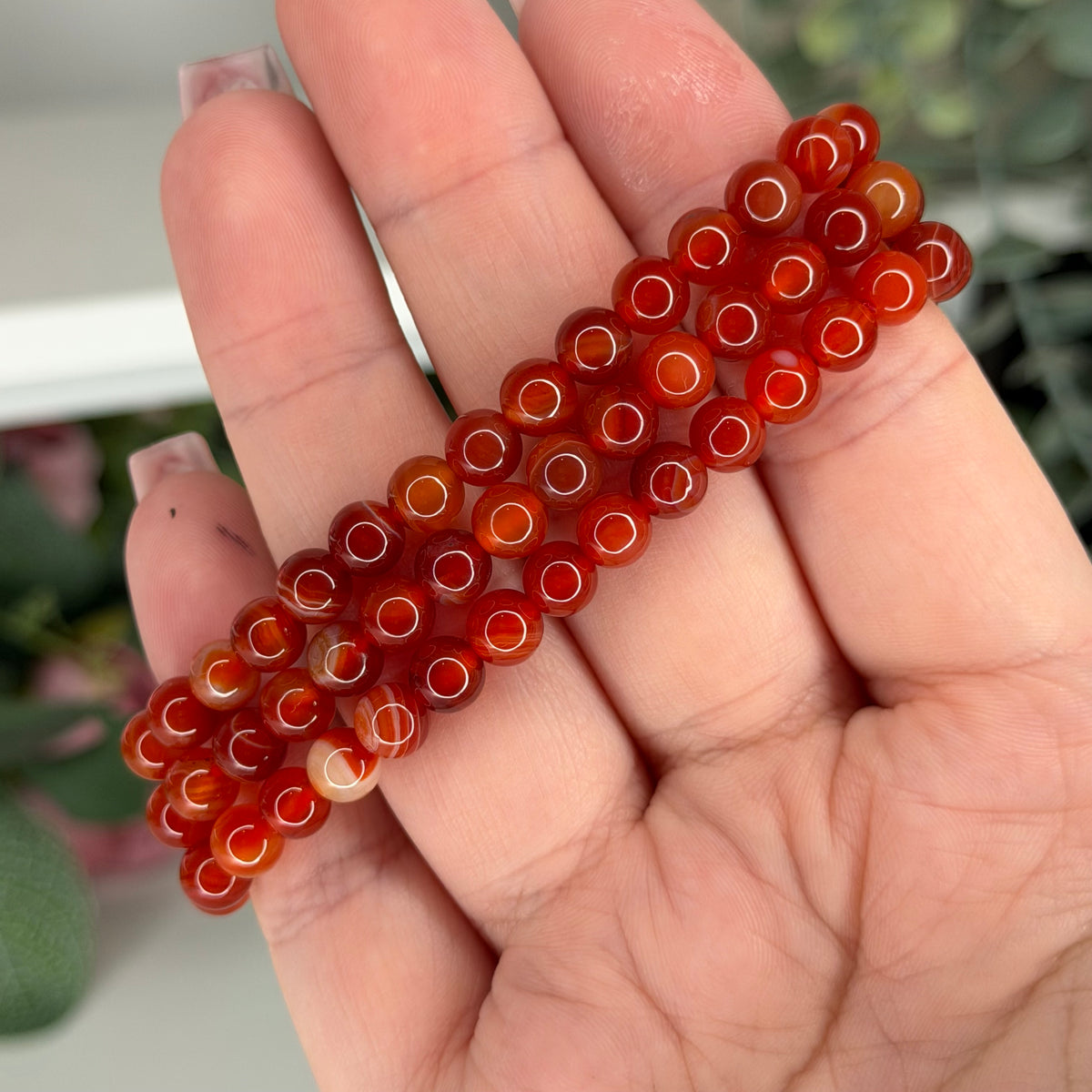 Carnelian Bracelet (6mm)