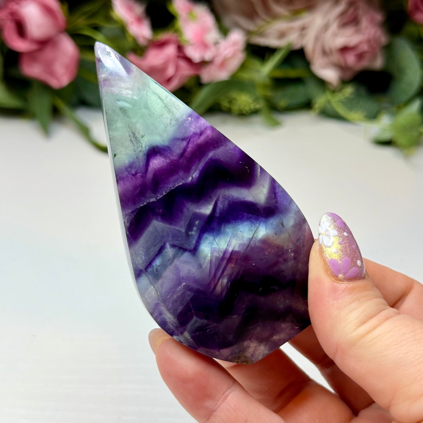 Fluorite Teardrops (Imperfect)