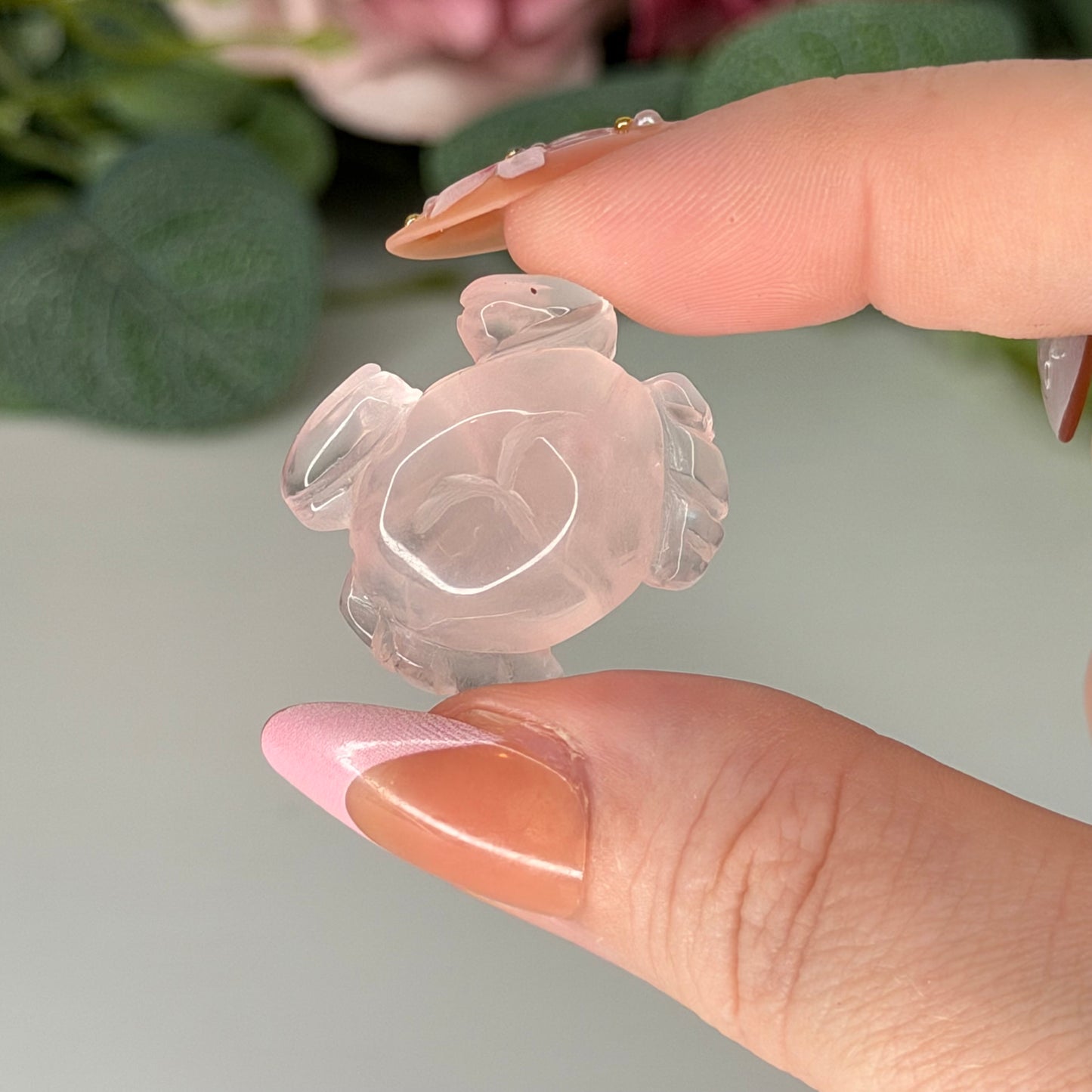 Rose Quartz Crab