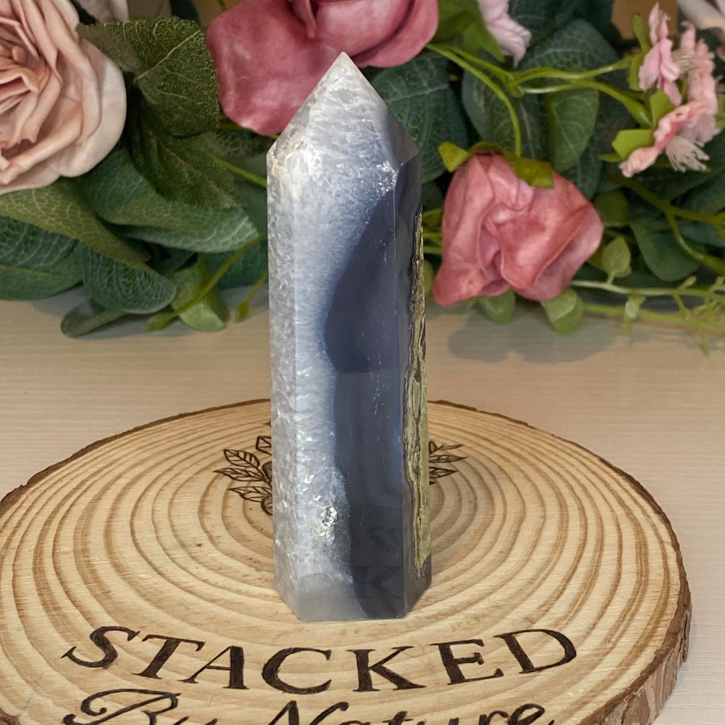 Volcano Agate Tower (No UV)