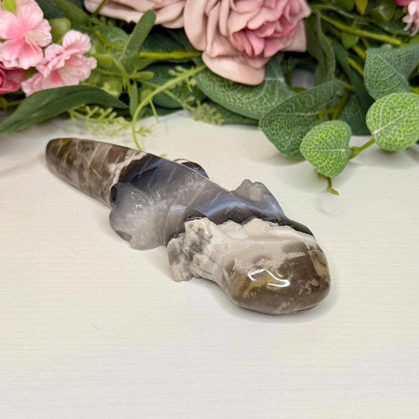 Volcano Agate Axolotls