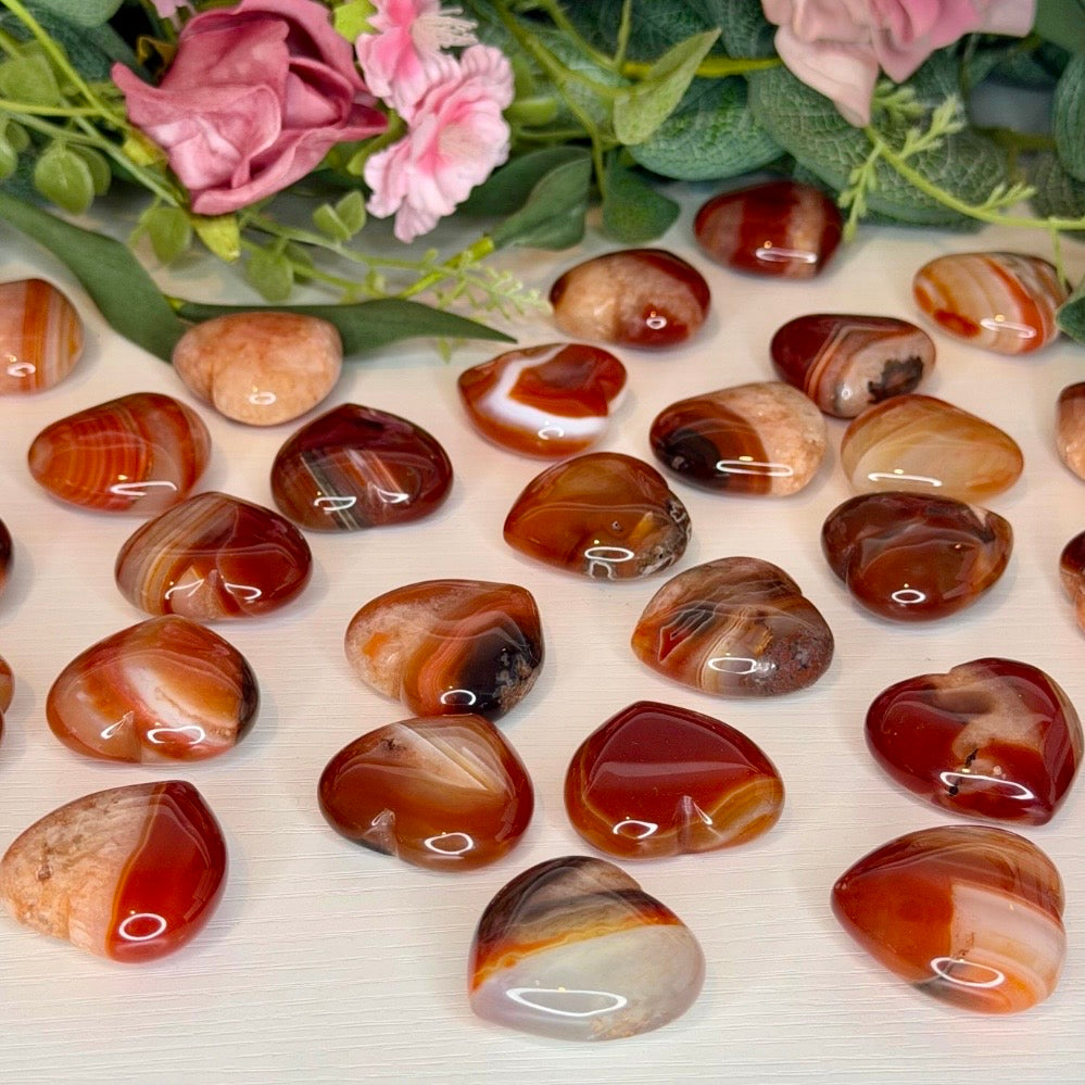 Carnelian Hearts (Intuitively Chosen)