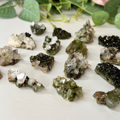 XS Epidote with Quartz