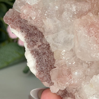 Apophyllite With Pink Chalcedony B