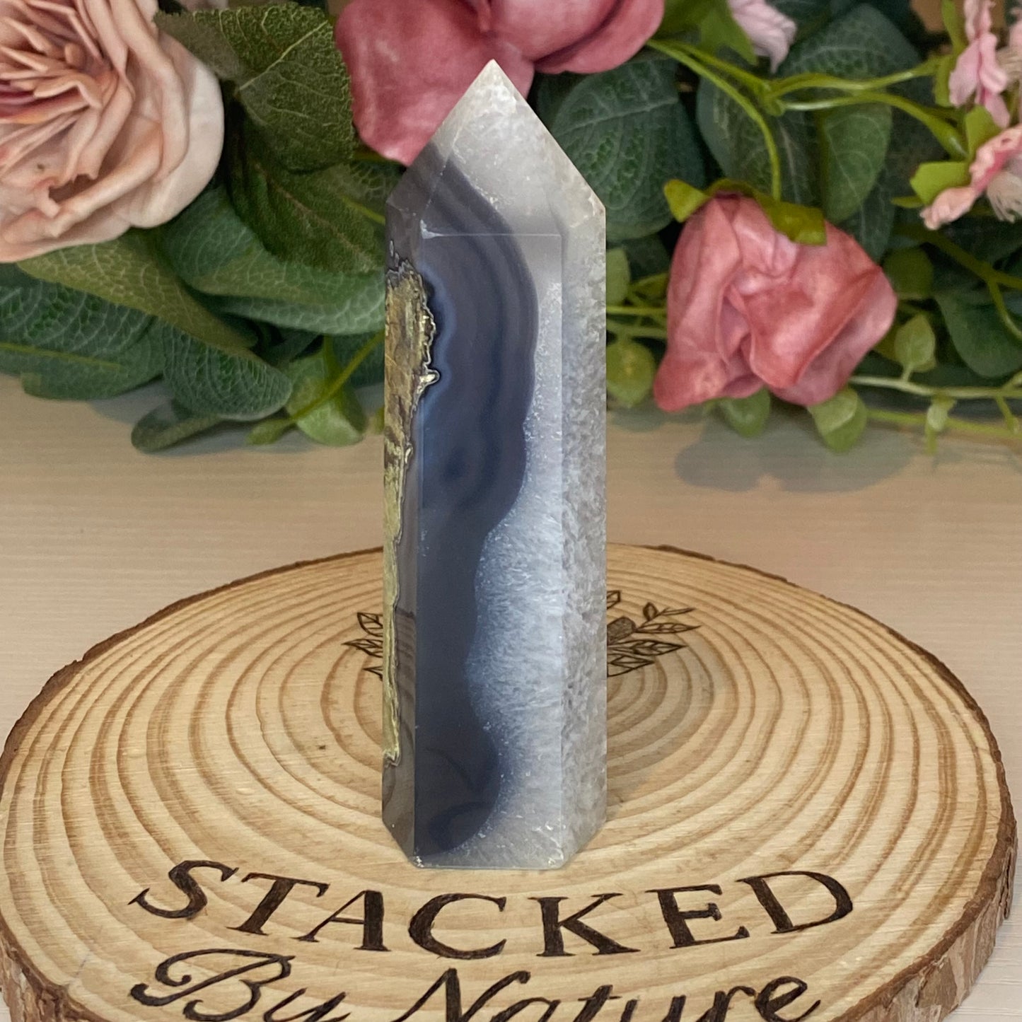 Volcano Agate Tower (No UV)