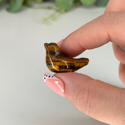 Tigers Eye Mini Bird