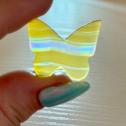 Iris Agate Butterflies