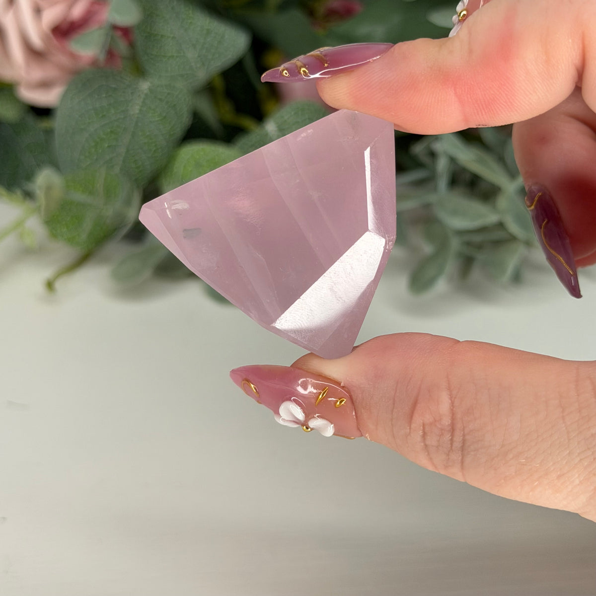 Jelly Rose Quartz Freeform