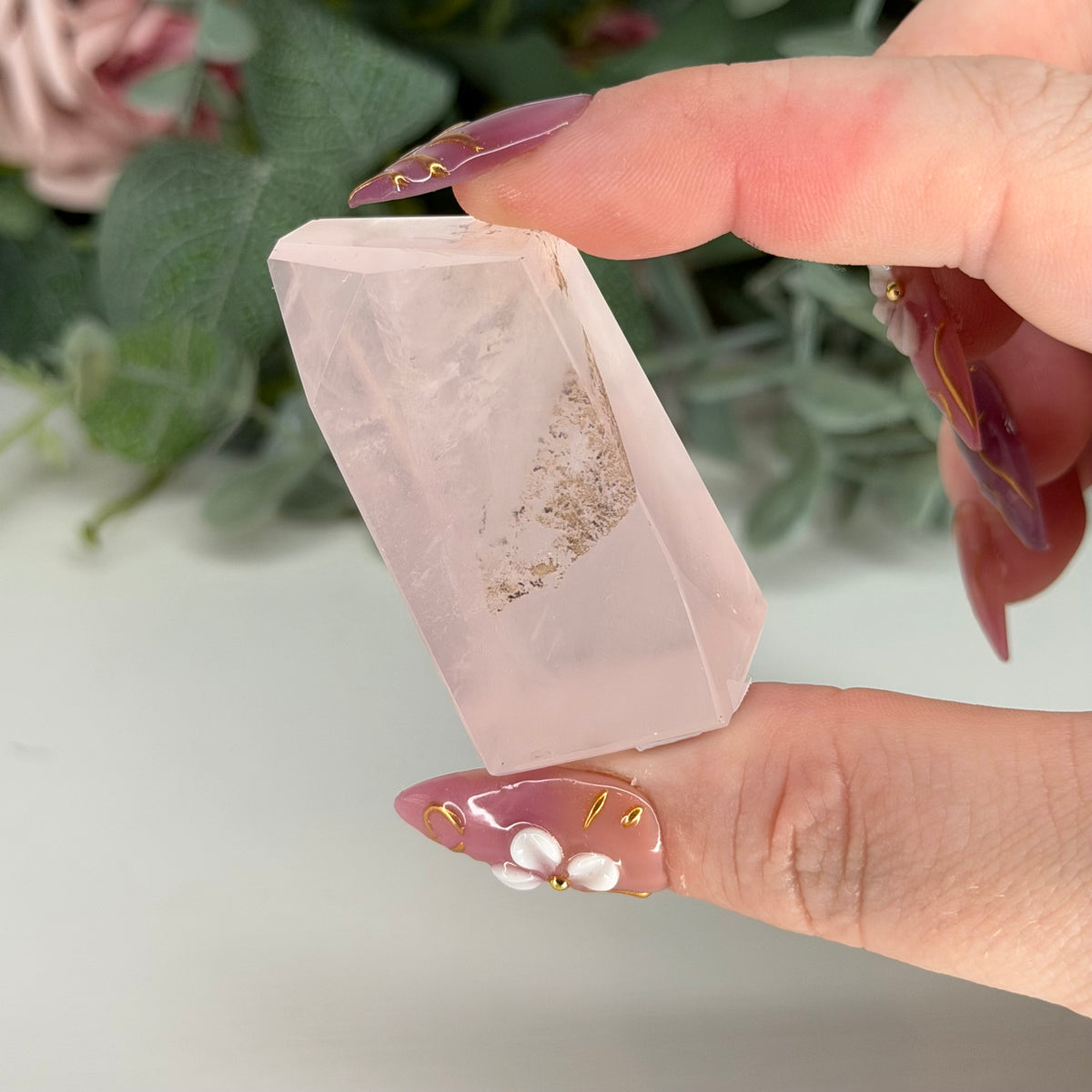 Jelly Rose Quartz Freeform