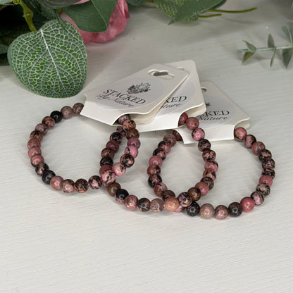 Rhodonite Bracelet (6mm)