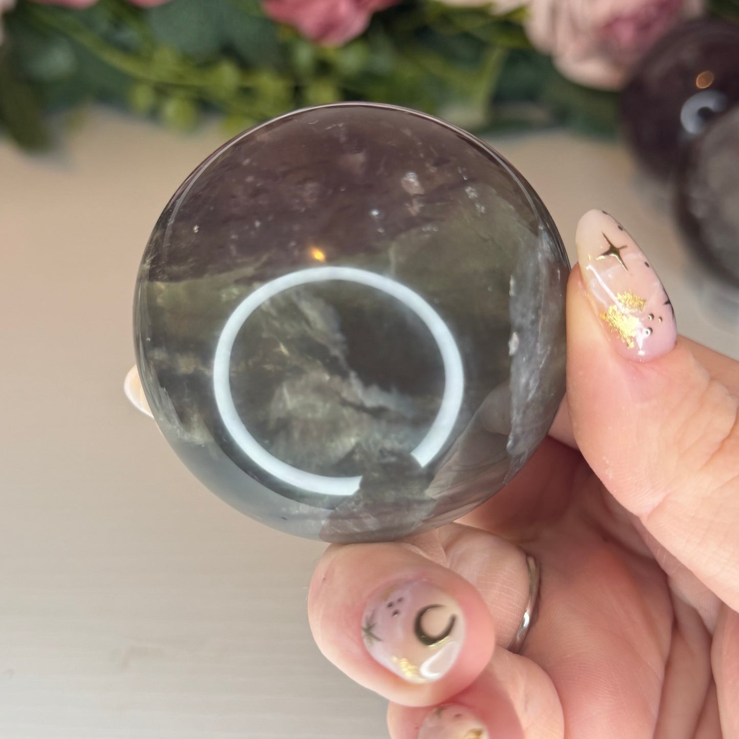 Mica Fluorite Spheres