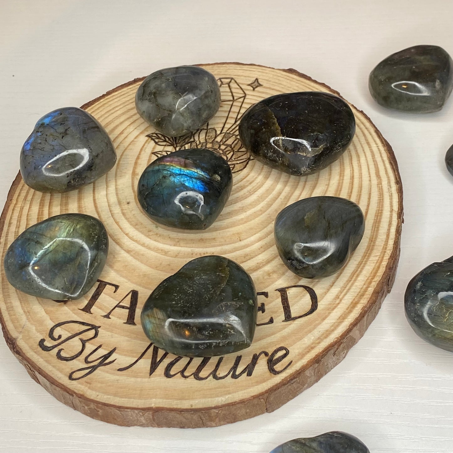 Labradorite Heart (Intuitively Chosen)