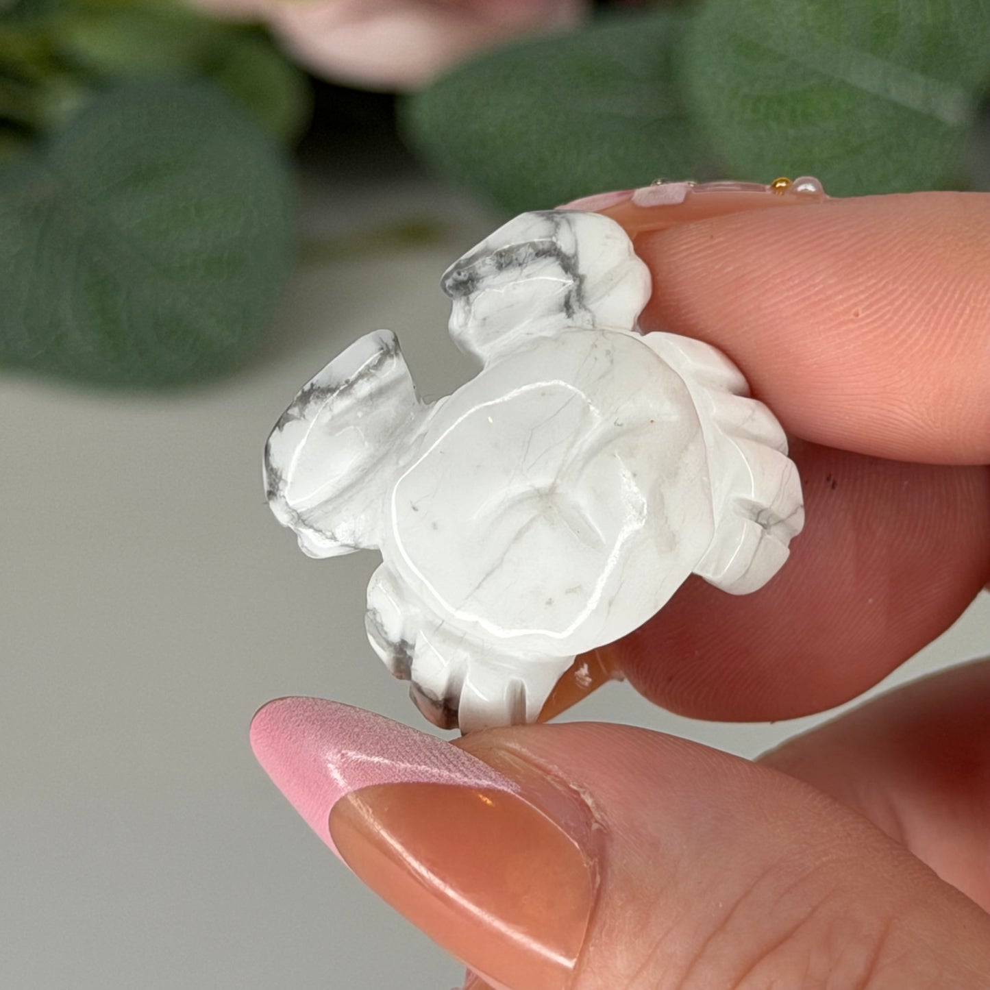 Howlite Crab
