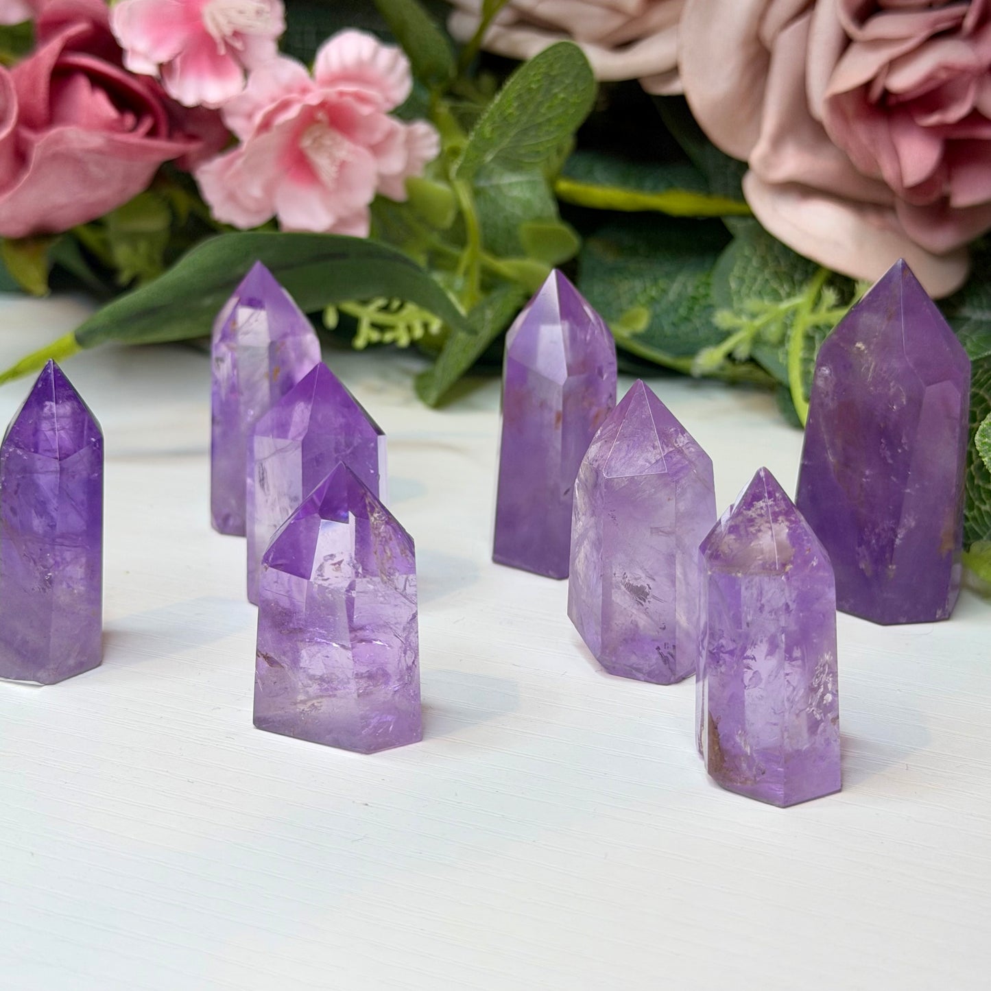 Small Amethyst Towers