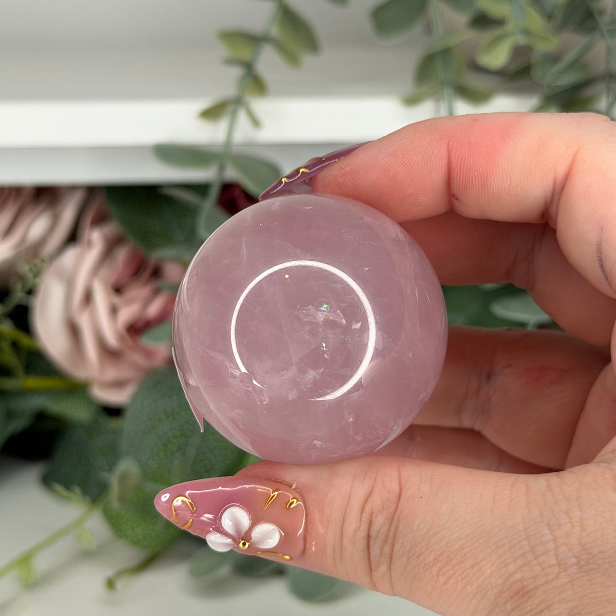 Rose Quartz Sphere