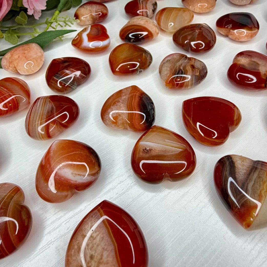 Carnelian Hearts (Intuitively Chosen)