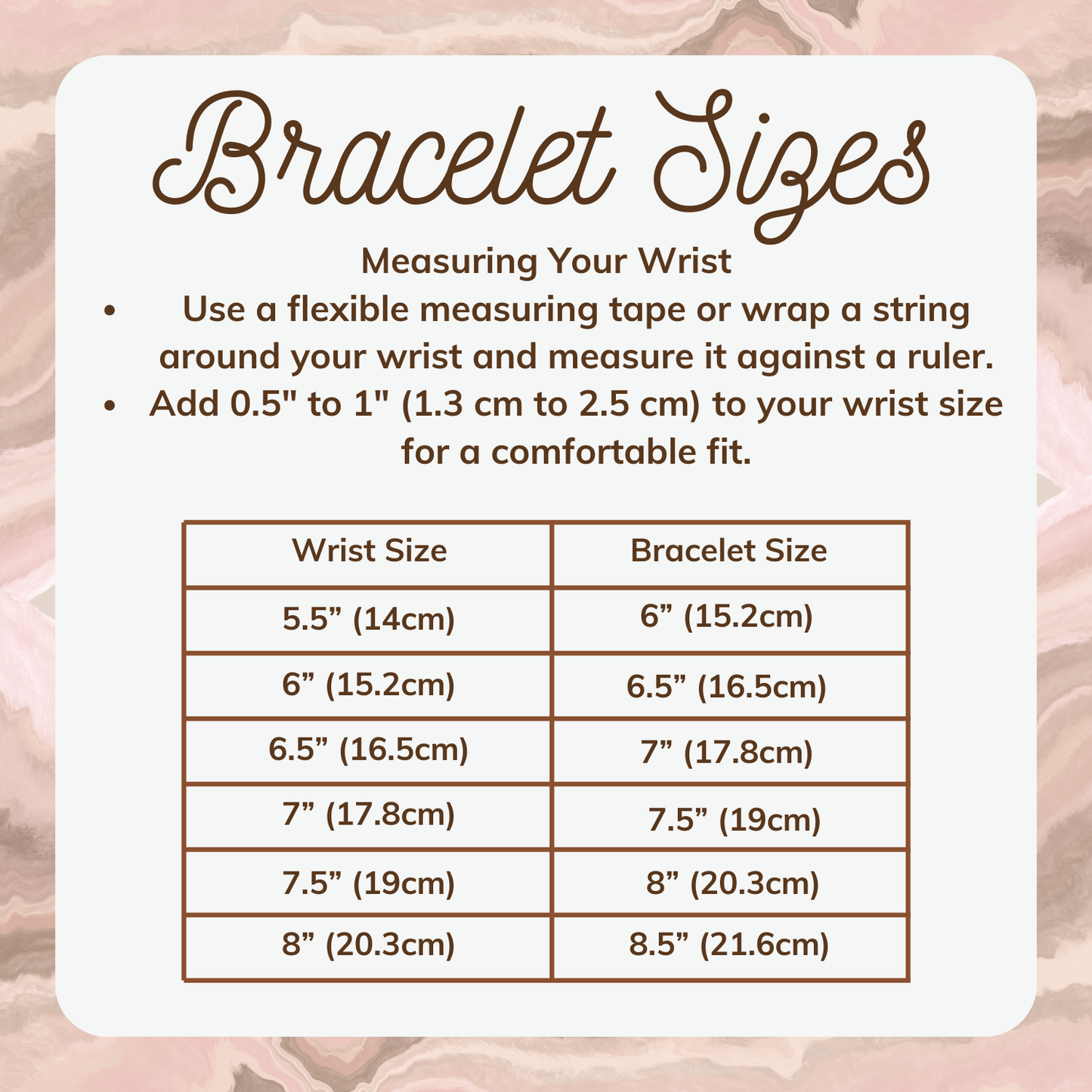 Rhodonite Bracelet with Heart Charm (6mm)