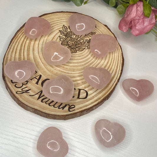 Rose Quartz Heart (Intuitively Chosen)