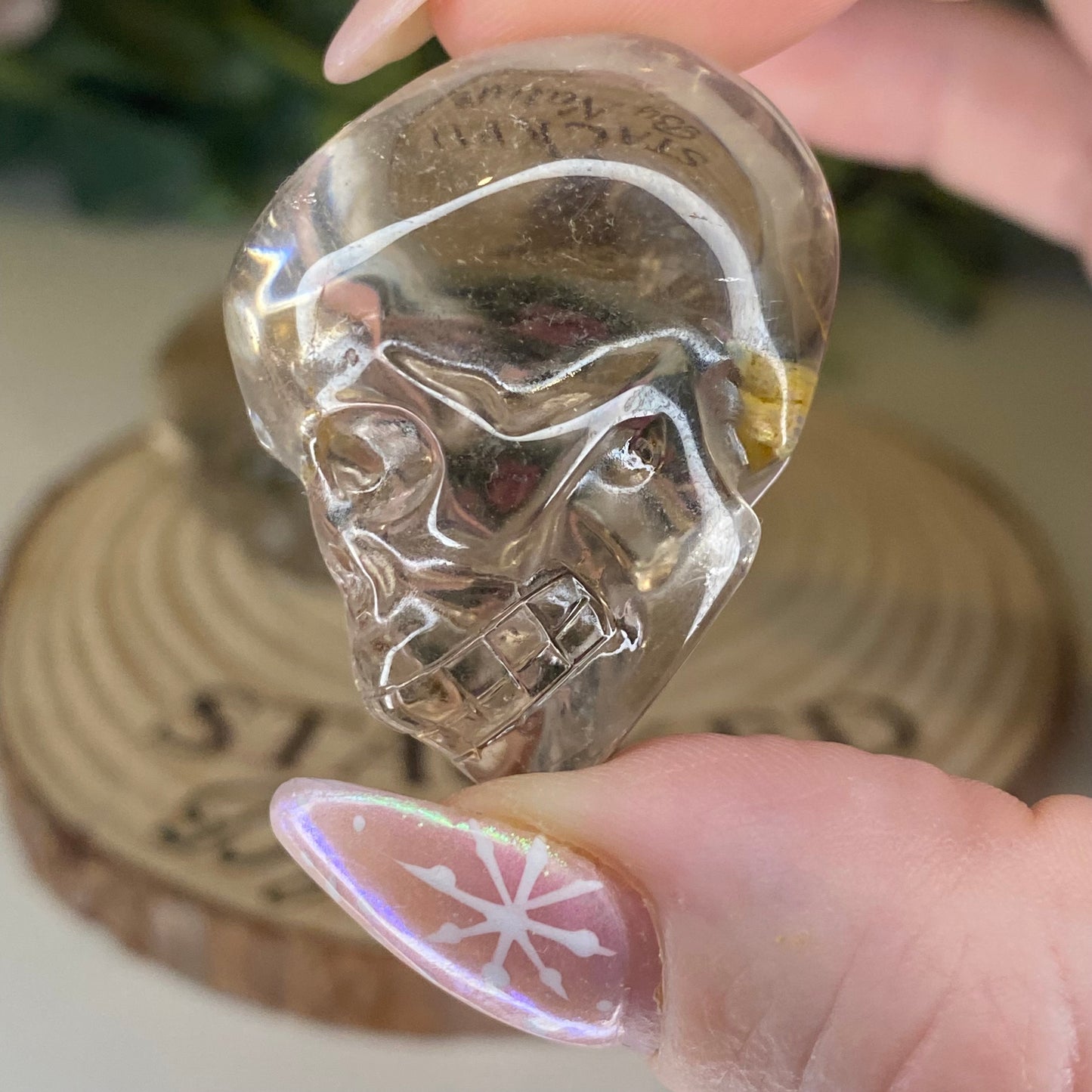 Smokey Quartz Skulls