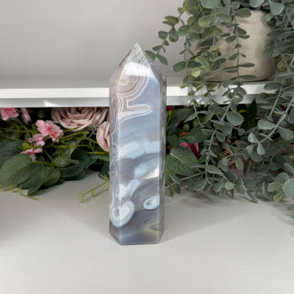 Banded Agate Statement Tower