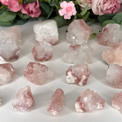 Apophyllite With Pink Chacedony